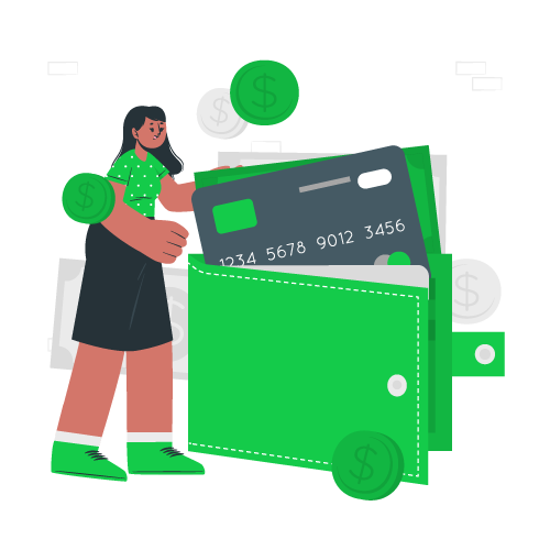 ilustracao-mulher-dinheiro-carteira