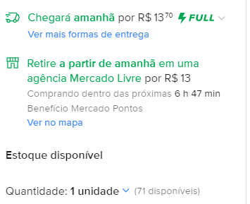 Fulfillment Mercado Livre